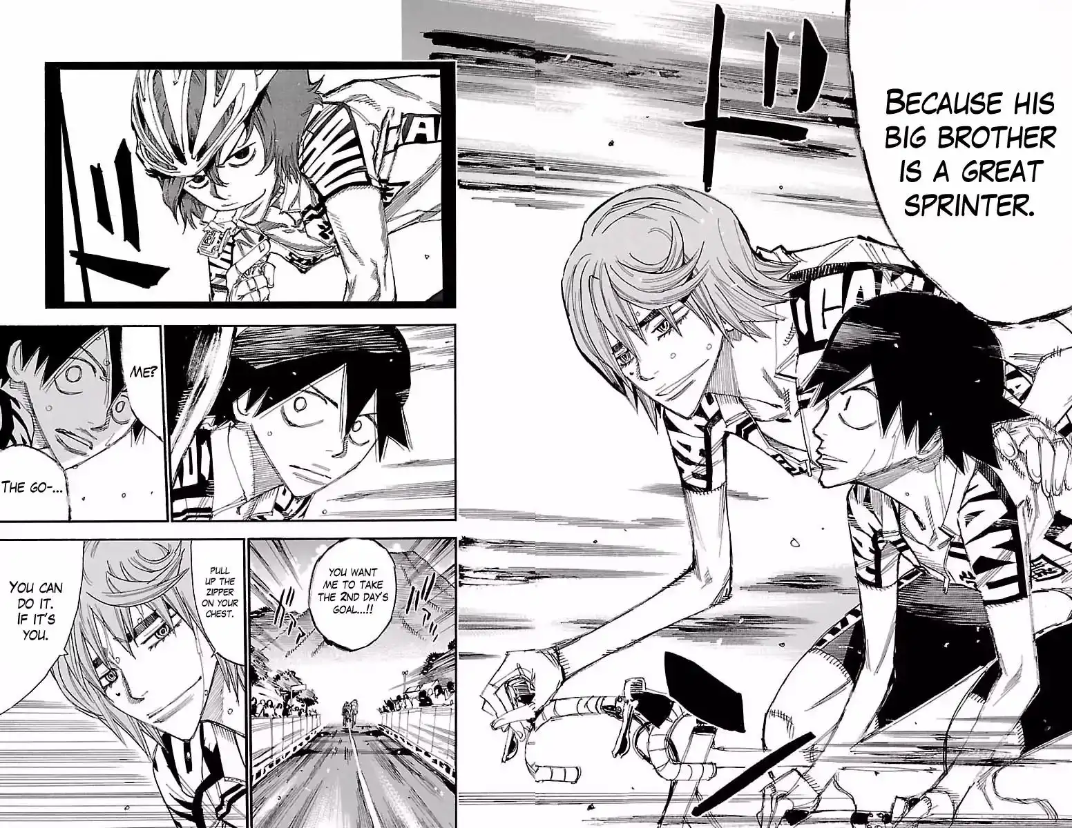 Yowamushi Pedal Chapter 406 11